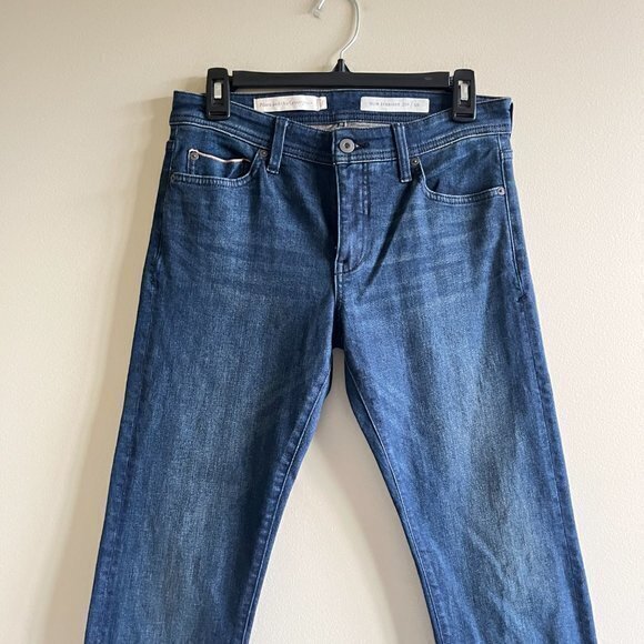 Anthropologie Pilcro and the Letterpress Slim Straight Jeans Mid Rise Size 28 - Picture 2 of 8